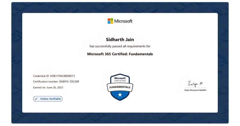 Certificate 4