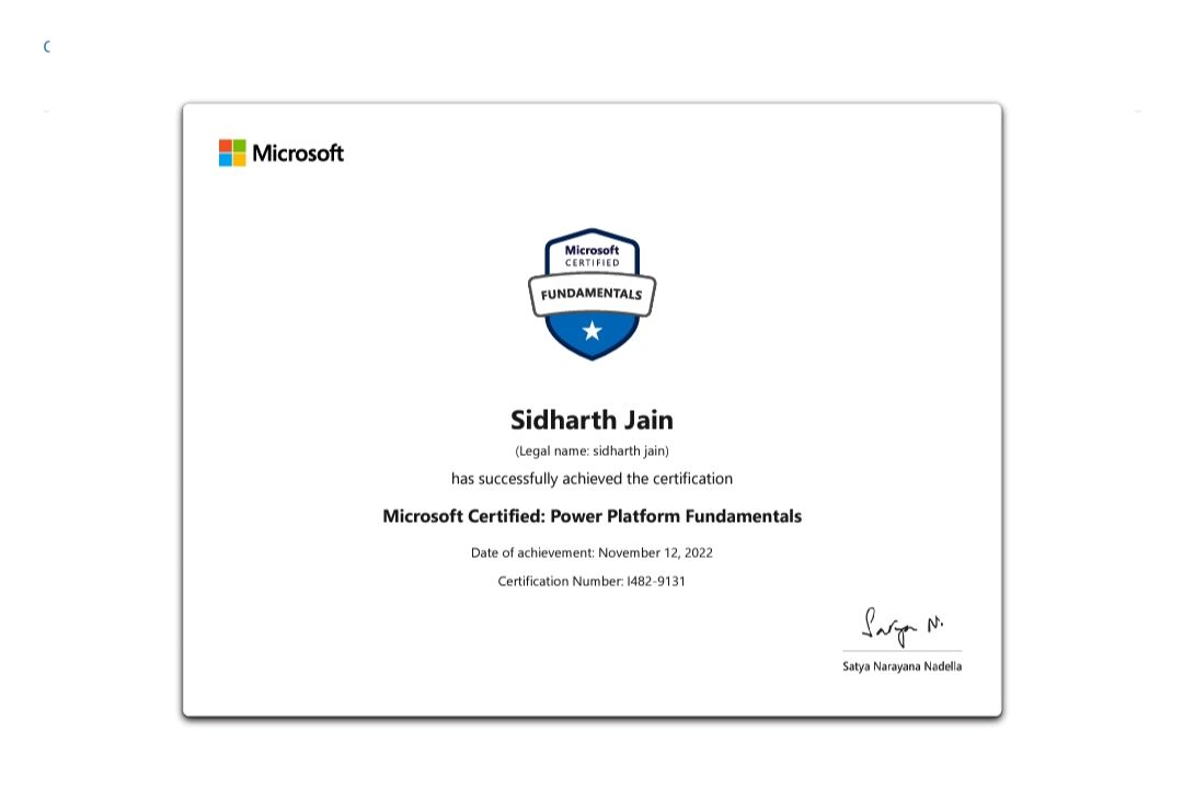 Certificate 7